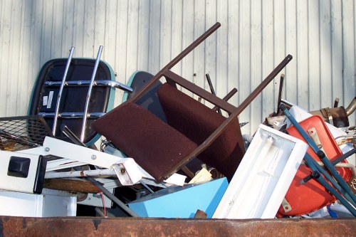 Recycling construction materials in Canary Wharf