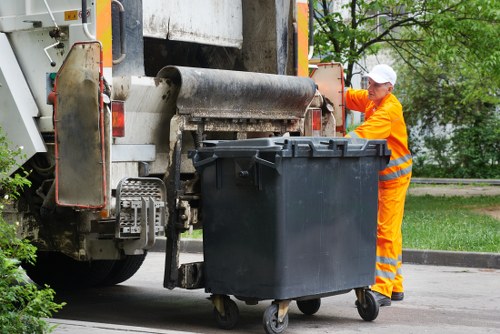 Environmentally friendly furniture recycling process in Canarywharf